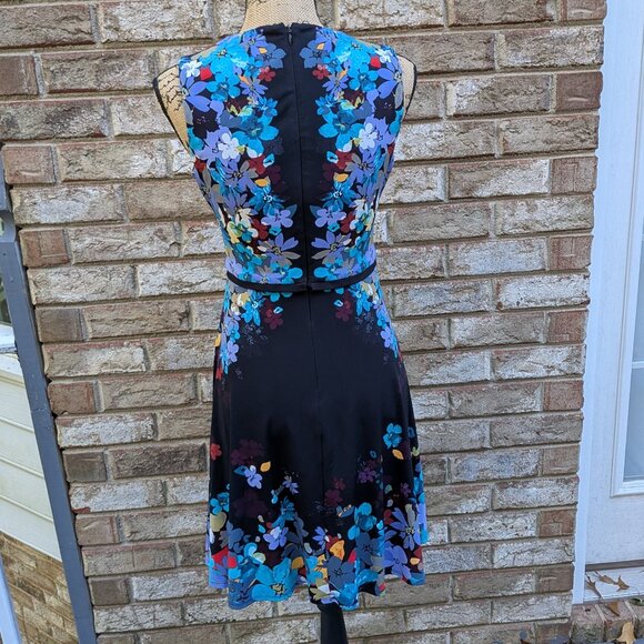 ⭐ London Times Floral Sheath Dress Size 2 - Picture 3 of 13